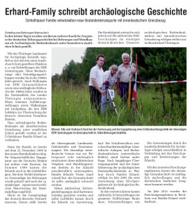 Pressebericht Archäologie